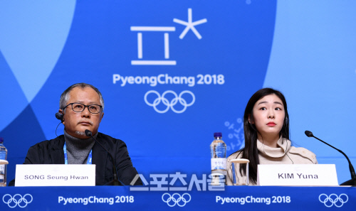 [포토]송승환 감독, '김연아는 몇 달 전 미리 섭외'