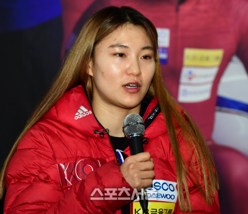 [포토] 스켈레톤 정소피아 \'3년간 준비 열심히 했다\'