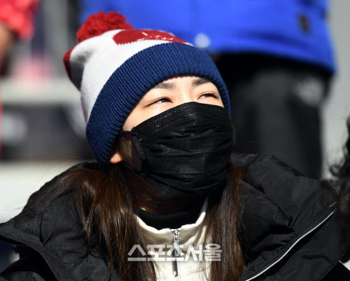 [포토] 김연아 \'슬라이딩센터 찾아 응원\'