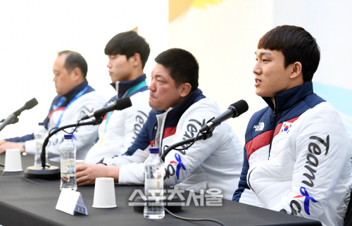 [포토]스켈레톤 김지수, '베이징에서는 성빈이를 위협할 수 있도록...'