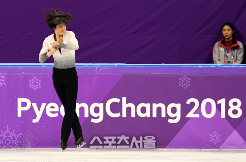 [포토]차준환의 점프, 또 다시 실수할 순 없어!