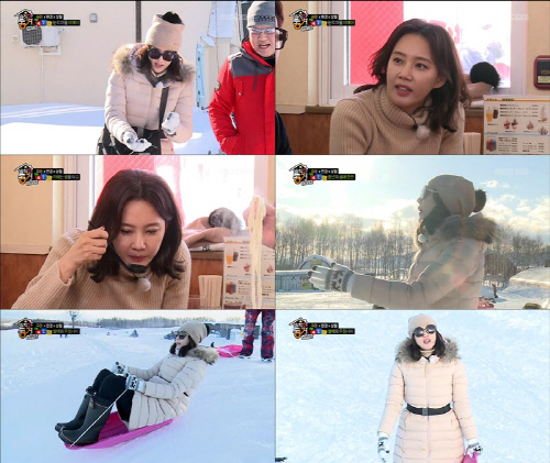 설원 위의 여배우 오현경 동심의 세계로, 동갑 김구라X지상렬 거들뿐