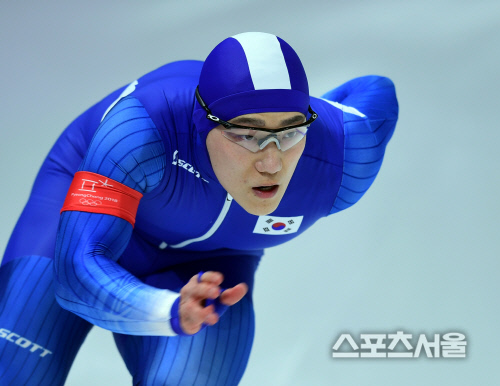 [포토] 빙속 500m 모태범 '질주 본능'