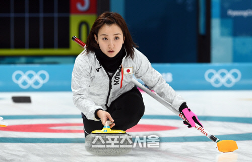 [포토]일본 여자 컬링 이끄는 스킵 후지사와