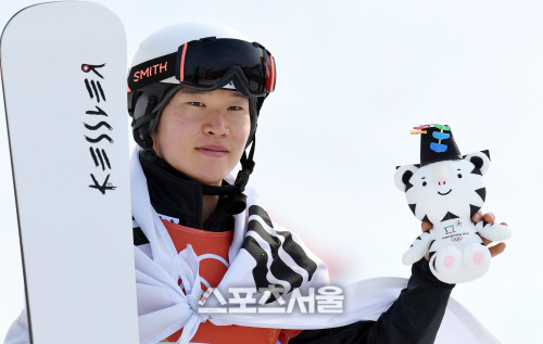 [포토]'배추보이' 이상호, 올림픽 은메달리스트 됐어요!