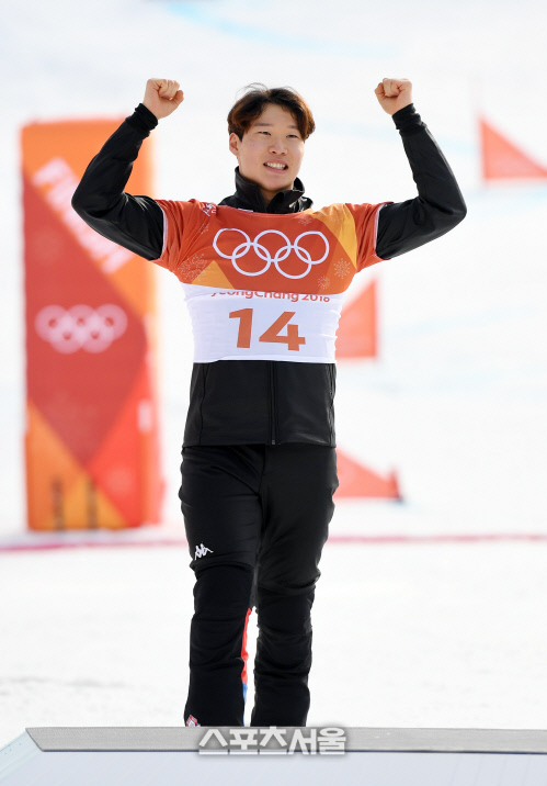 [포토]이상호, 내가 동계올림픽 첫 은메달리스트!