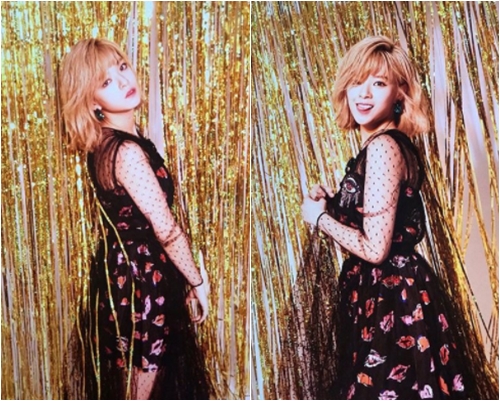 "단발병 유발자" 트와이스 정연, 금발의 미녀