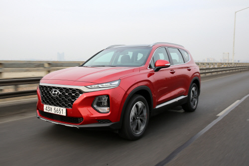 신형싼타페 주행(4)