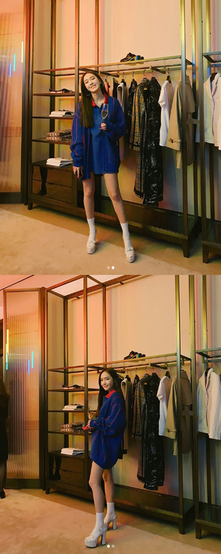 [★SNS] '군살 제로 몸매' 제시카, 완벽한 각선미 과시