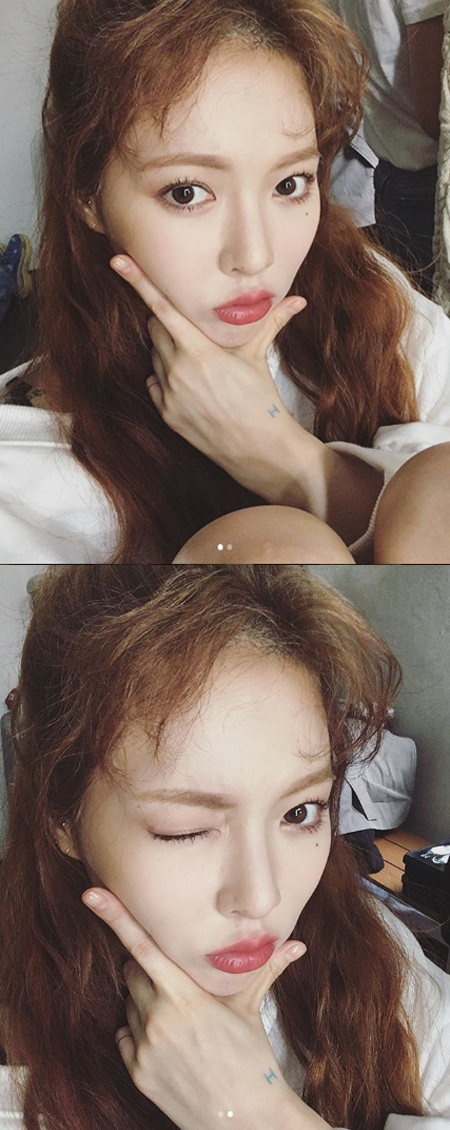 [★SNS] "매일 예뻐" 현아, 초근접 사진에도 '우월한 비주얼'