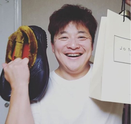 "오빠가 좋아했어요" 김숙, 윤정수에 명품 아닌 털 신발 선물