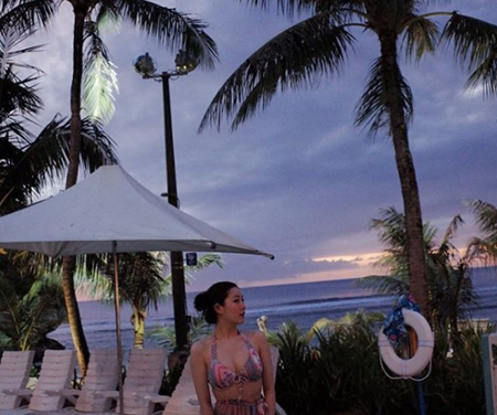 '황금빛 내 인생' 이다인, 휴가지 괌서 뽐낸 넘사벽 비키니 자태