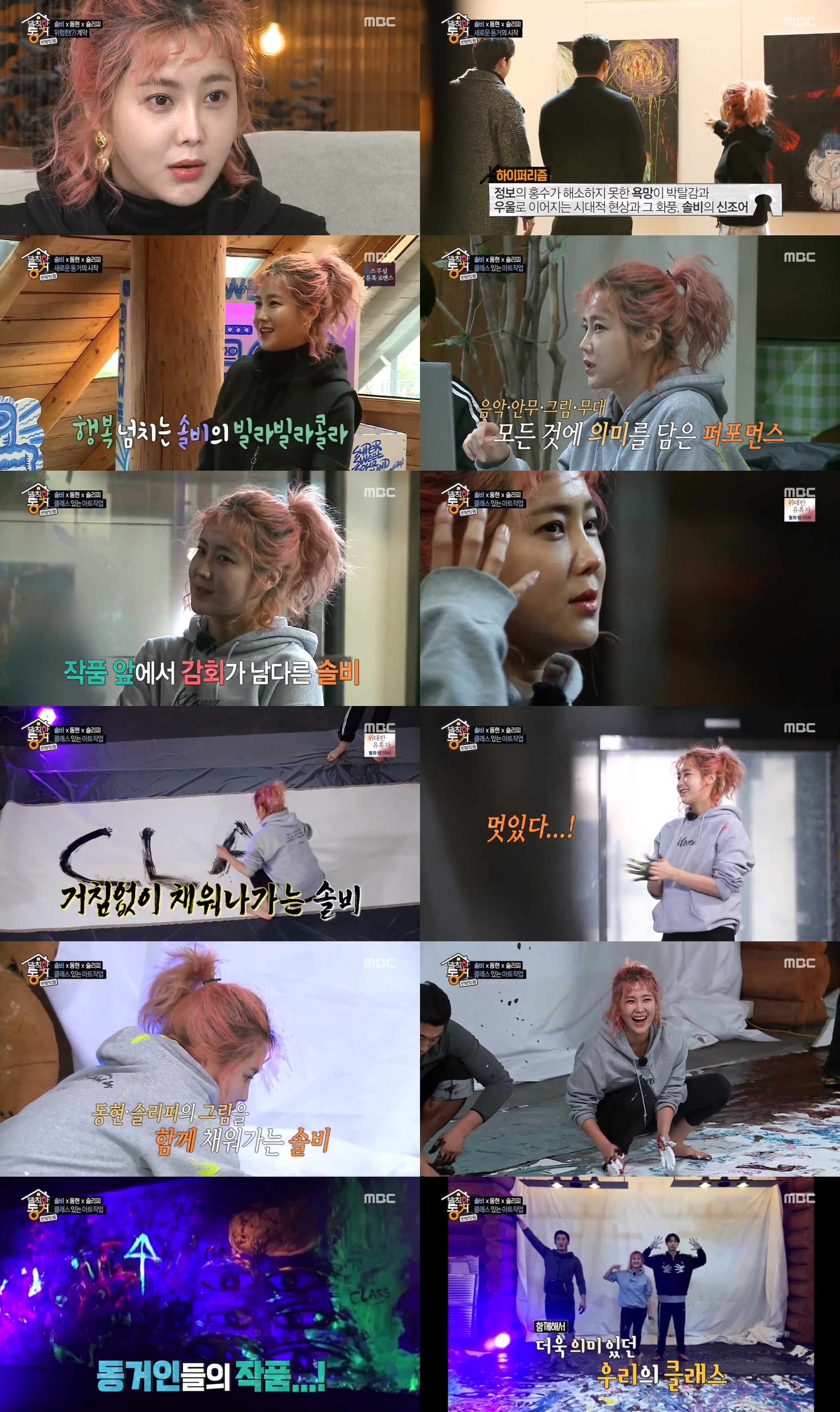 [SS리뷰]'발칙한 동거’ 솔비의 ‘클라스’ 다른 아티스트 감성