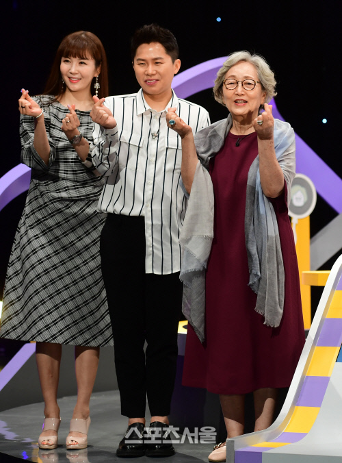 [포토] 장영란-양세형-김영옥 '귀여운 손하트'