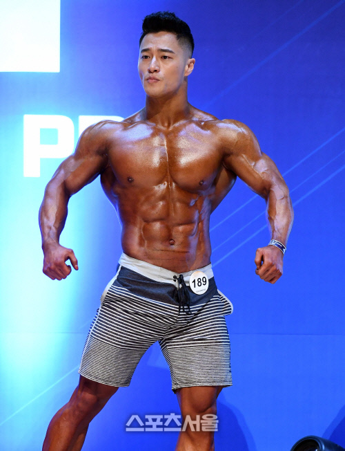 구릿빛 사나이 이상욱, \'아시아 그랑프리에 최적화된 몸매!\'[포토]