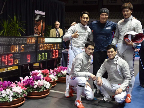 펜싱 SK텔레콤 그랑프리 김정환 은메달, 韓 자존심 지켰다