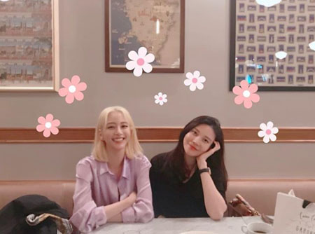 "미녀들의 만남" 한예슬X차예련, 꽃보다 화사한 미모