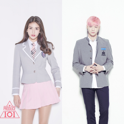 전소미X강다니엘, '프로듀스48' 첫 녹화 깜짝 출연…센터들의 응원