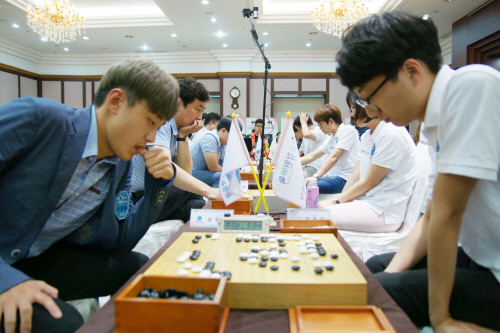 내셔널바둑리그 대국모습