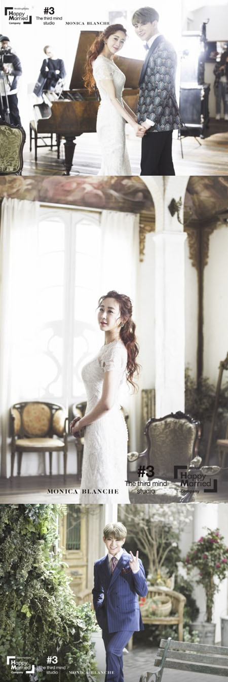 함소원, '18세 연하' 중국 SNS 스타 진화와 함께한 웨딩사진 공개