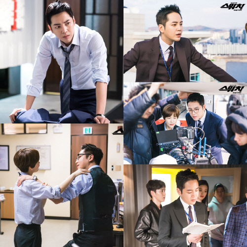 '스위치' 장근석X한예리, 현실에선 달달한 두 사람의 비하인드 컷 눈길