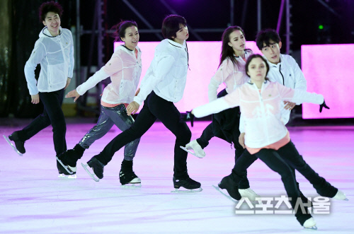 [포토] 민유라, 차준환, 자기토바, 메드베데바...총출동!