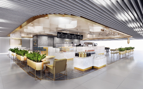 엔제리너스x롯데百, 최초 협업 매장 '스페셜티 소공점' 오픈