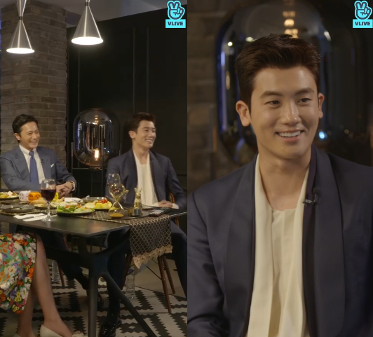 'V라이브' 장동건 "'슈츠' 촬영 중 박형식 열정에 감탄"