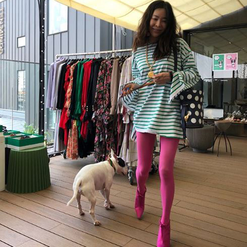 [★SNS] 이혜영, 12억 다리보험 들었던 각선미 '여전해'