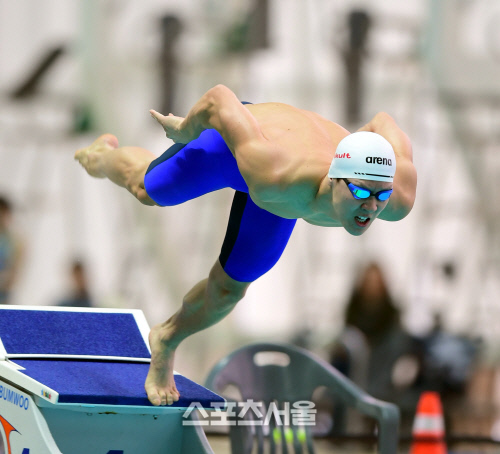 '수영 간판' 박태환-김서영, 순위보다 중요한 기록…목표대로 간다