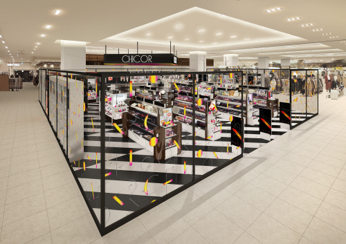 시코르, 4일 '충청점' 오픈…신세계百 내 52평 규모