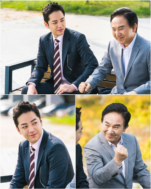 '스위치' 장근석X손병호, 먹먹한 부자(父子)의 눈빛 포착