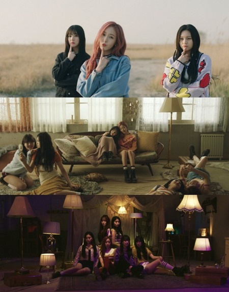 '격정 아련' 통했다…여자친구 '밤', MV 1000만 뷰 돌파 '66시간만'