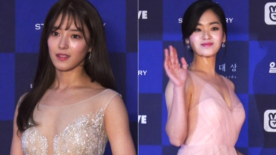 [SS쇼캠] '시상식의 꽃' 여배우들의 화려한 시스루 ('제54회 백상예술대상')