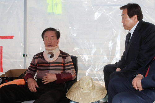 경찰, '김성태 폭행혐의' 30대 남성에 구속영장 신청