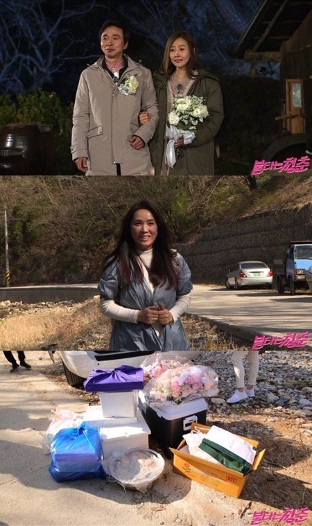 김국진♥강수지, '불타는 청춘'서 깜짝 결혼식 올린다 