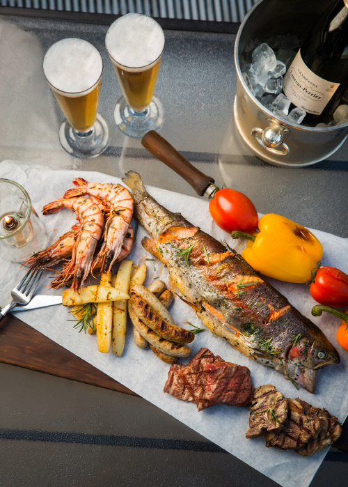 풀사이드 바비큐 1