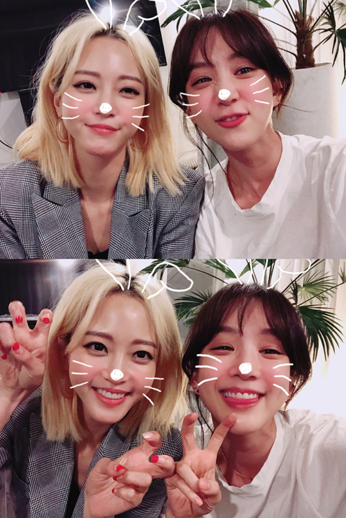 [★SNS] '이 우정 칭찬해' 한예슬X정려원, 절친의 '케미' 