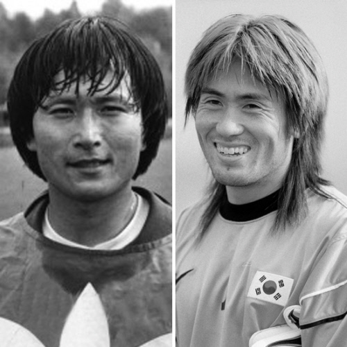 허정무 vs. 김병지 페널티킥 맞대결…北 축구용품 기부 빅매치