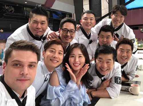 "곽윤기부터 김풍까지" 김아랑, '냉부해' 출연 인증샷 공개 '훈훈'