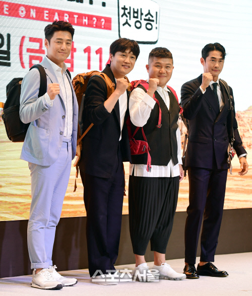 [포토] 지진희-차태현-조세호-배정남, '거기가 어딘데??' 화이팅!!