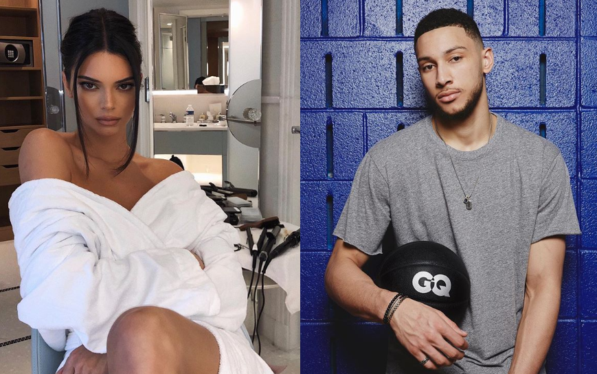 [할리웃톡] 모델 켄달 제너, NBA 스타 벤 시몬스와 열애설