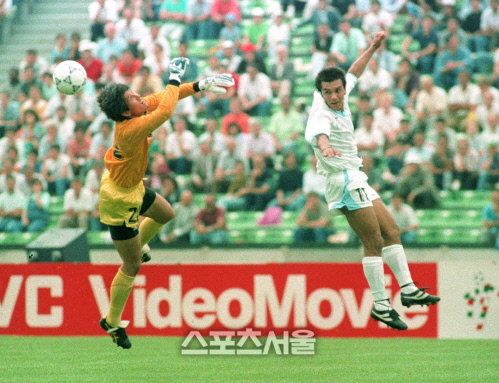1990 이탈리아월드컵 한국-우루과이