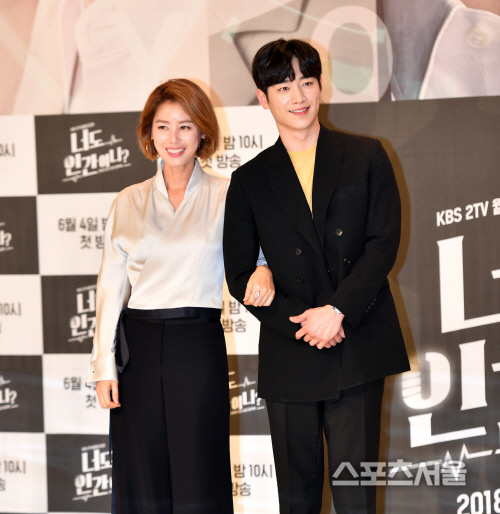 김성령 '우린 다정한 모자관계'[포토]