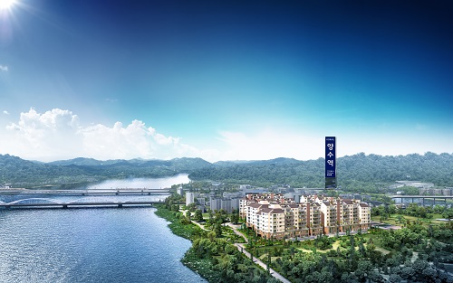 양수리 한강조망 고급 테라스 아파트 6월 9일 그랜드 오픈