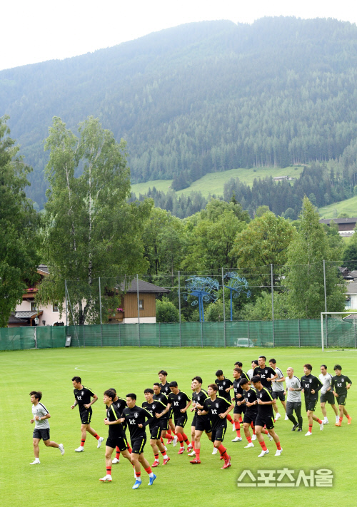 [포토] 축구대표팀, 볼리비아 평가전...승리한다!