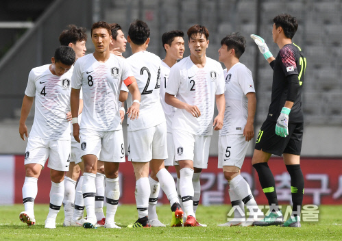 [포토] 볼리비아 평가전, 0-0 무승부는 아쉽지만...