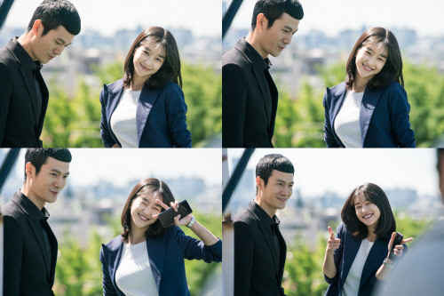 '무법변호사' 서예지, 상큼미소 포착 '촬영장 인간비타민'