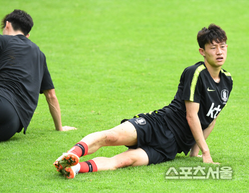 [포토] 이재성, 이제 곧 세네갈 평가전이...