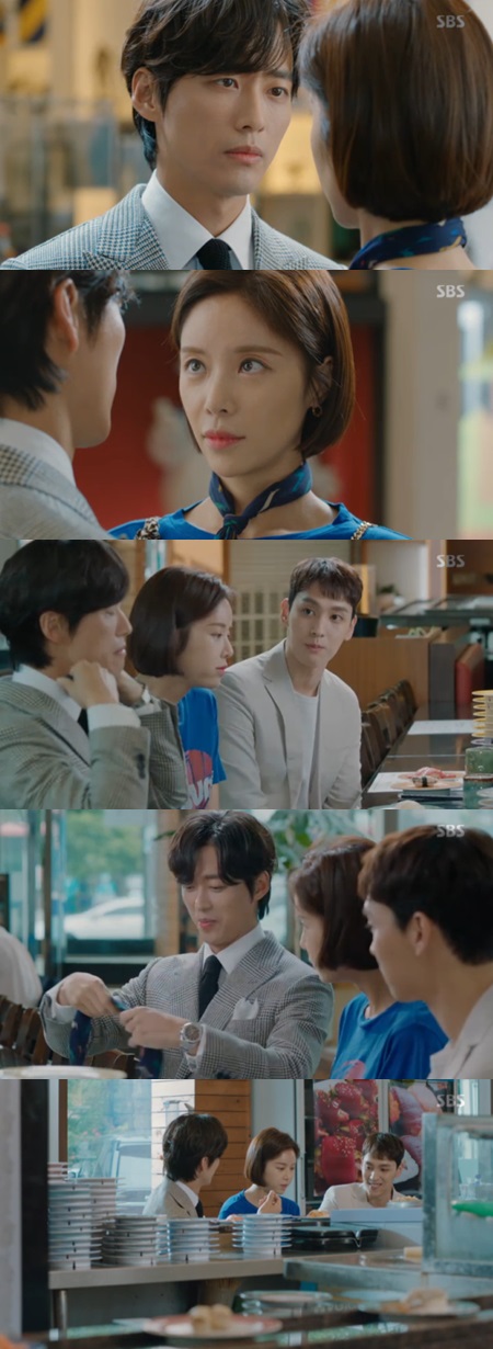 '훈남정음' 남궁민-황정음-최태준, 어색한 삼자대면